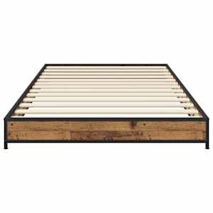 Rám postele Staré dřevo 80 x 200 cm Kompozitní dřevo - obrázek 3