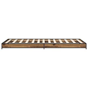 Rám postele Staré dřevo 80 x 200 cm Kompozitní dřevo - obrázek 4