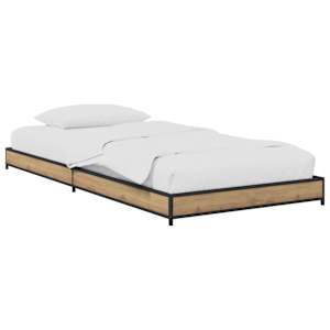 Konstrukcija postelje Artisan hrast 80 x 200 cm Inženirski les