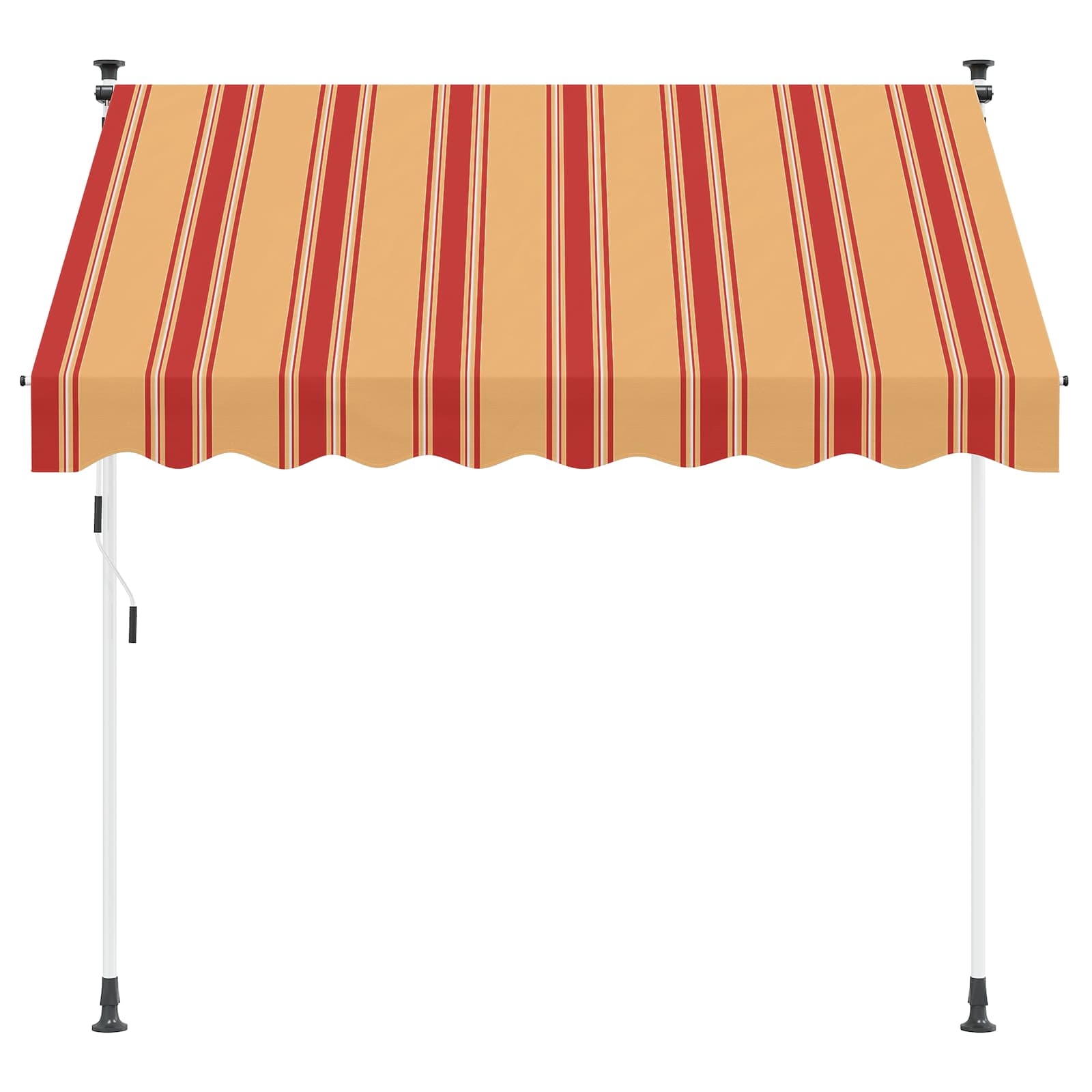 Handmatig uitschuifbare luifel Multikleur 100 x 115 x 300 cm image 2