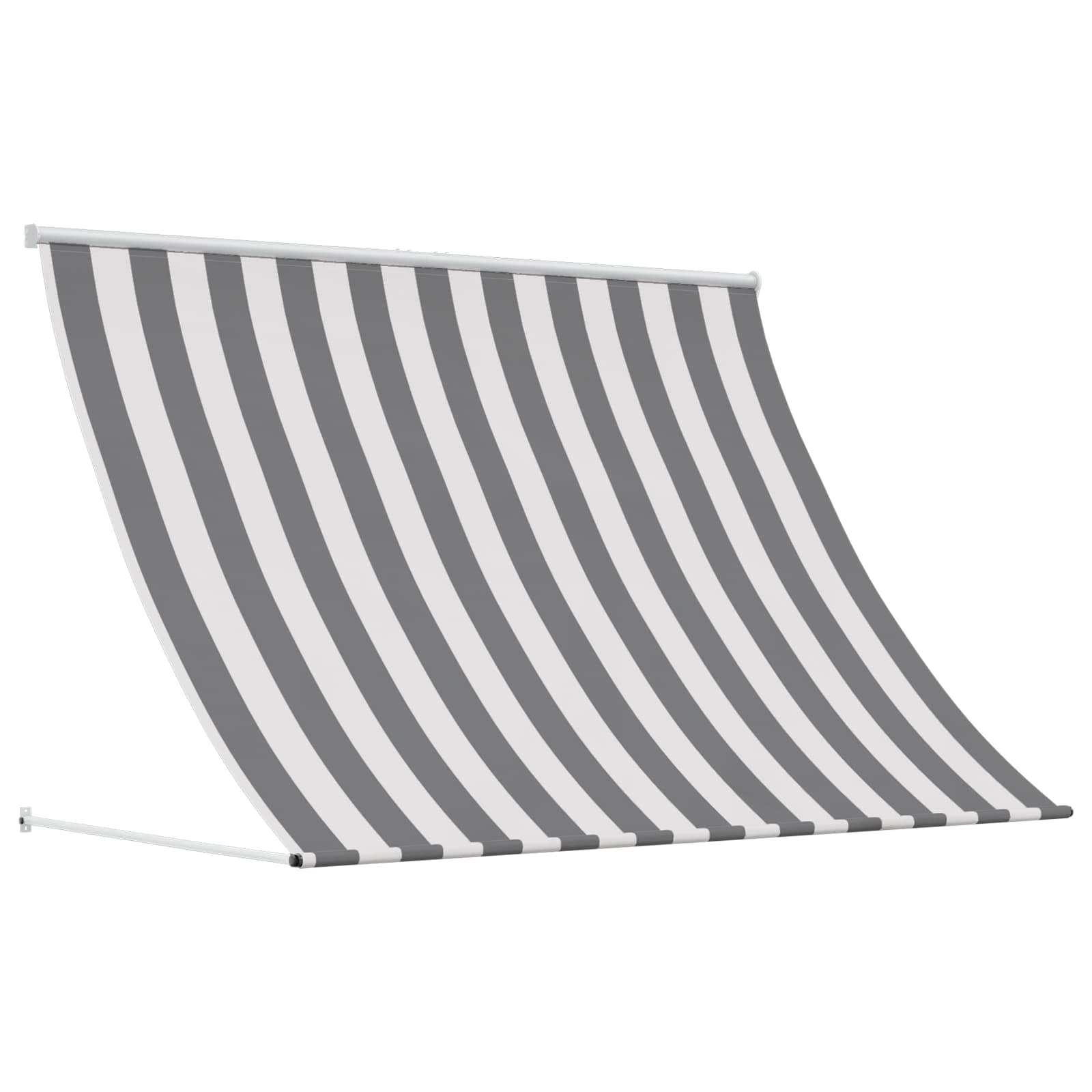 vidaXL Copertină Antracit și Alb 250 x 150 cm