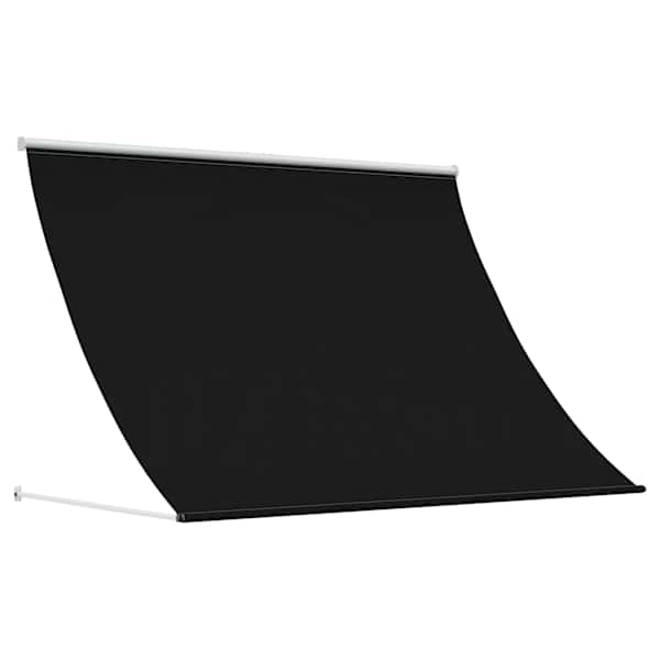 vidaXL Varikatus Must 250 x 150 cm 180 g / m&sup2; pol&uuml;ester, kaetud PU-ga