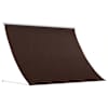 vidaXL Varikatus Pruun 100 x 150 cm 180 g / m&sup2; pol&uuml;ester, kaetud PU-ga
