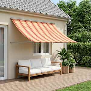 Senčnik večbarvno 300 x 150 cm 180 g / m² poliester s PU premazom