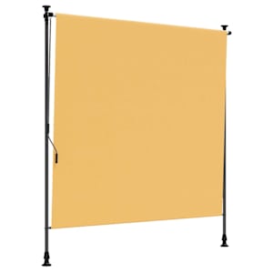 vidaXL V&auml;lis Rulli Kardin Liivakarva 200 x 270 cm