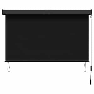 Roleta Černá 60 x 250 cm Textil a hliník - obrázek 3