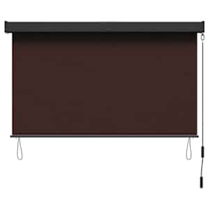 Roleta Hnědá 60 x 250 cm Textil a hliník - obrázek 3