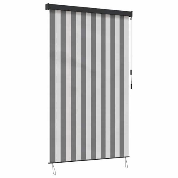 vidaXL Rulookardin Anthracite ja valge 80 x 250 cm