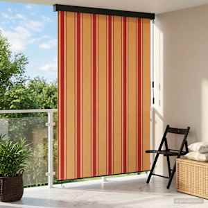 Roleta Vícebarevný 100 x 250 cm Textil a hliník - obrázek 1
