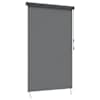 vidaXL Rulookardin Helehall 120 x 250 cm Kangas ja Alumiinium
