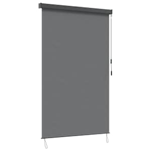 vidaXL Rulookardin Helehall 120 x 250 cm Kangas ja Alumiinium