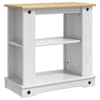 vidaXL Akvaariumi alus CORONA Valge ja pruun 60 x 30 x 60 cm 150 kg