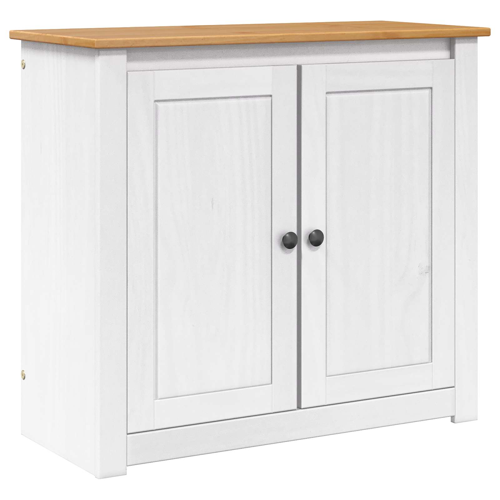 Aquarium Stand PANAMA Wit en Bruin 81 x 36 x 73 cm image 2