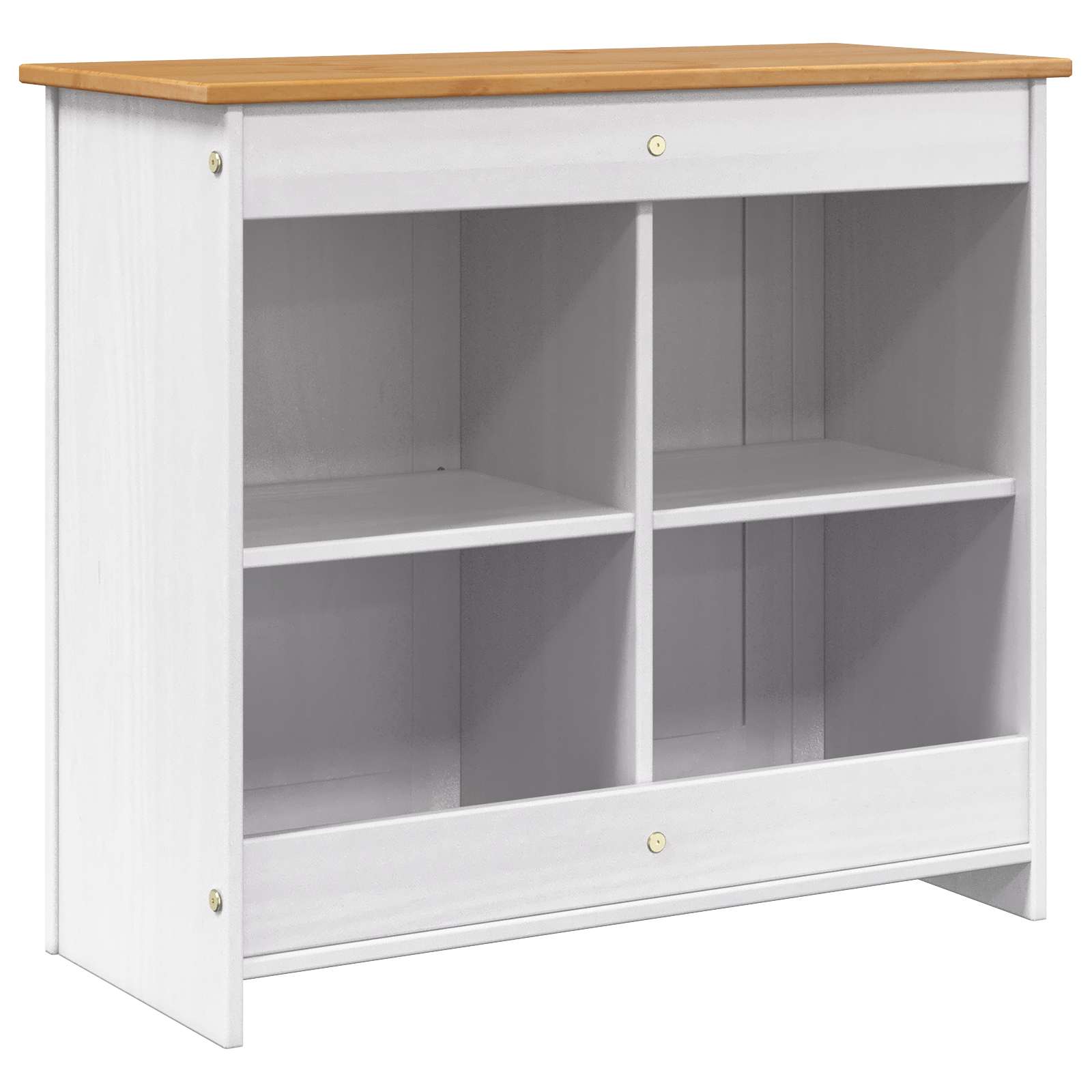 Aquarium Stand PANAMA Wit en Bruin 81 x 36 x 73 cm image 5