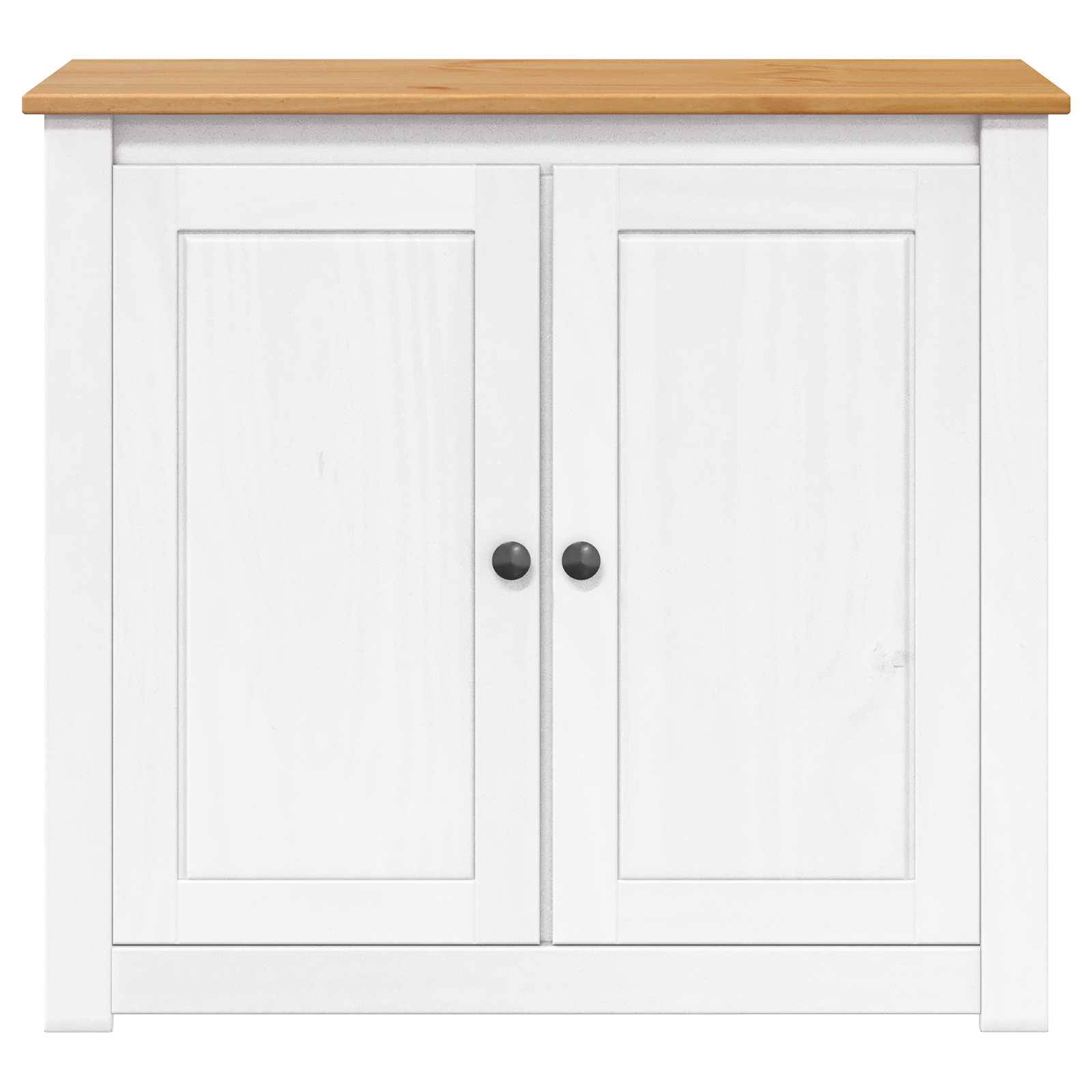 Aquarium Stand PANAMA Wit en Bruin 81 x 36 x 73 cm image 3