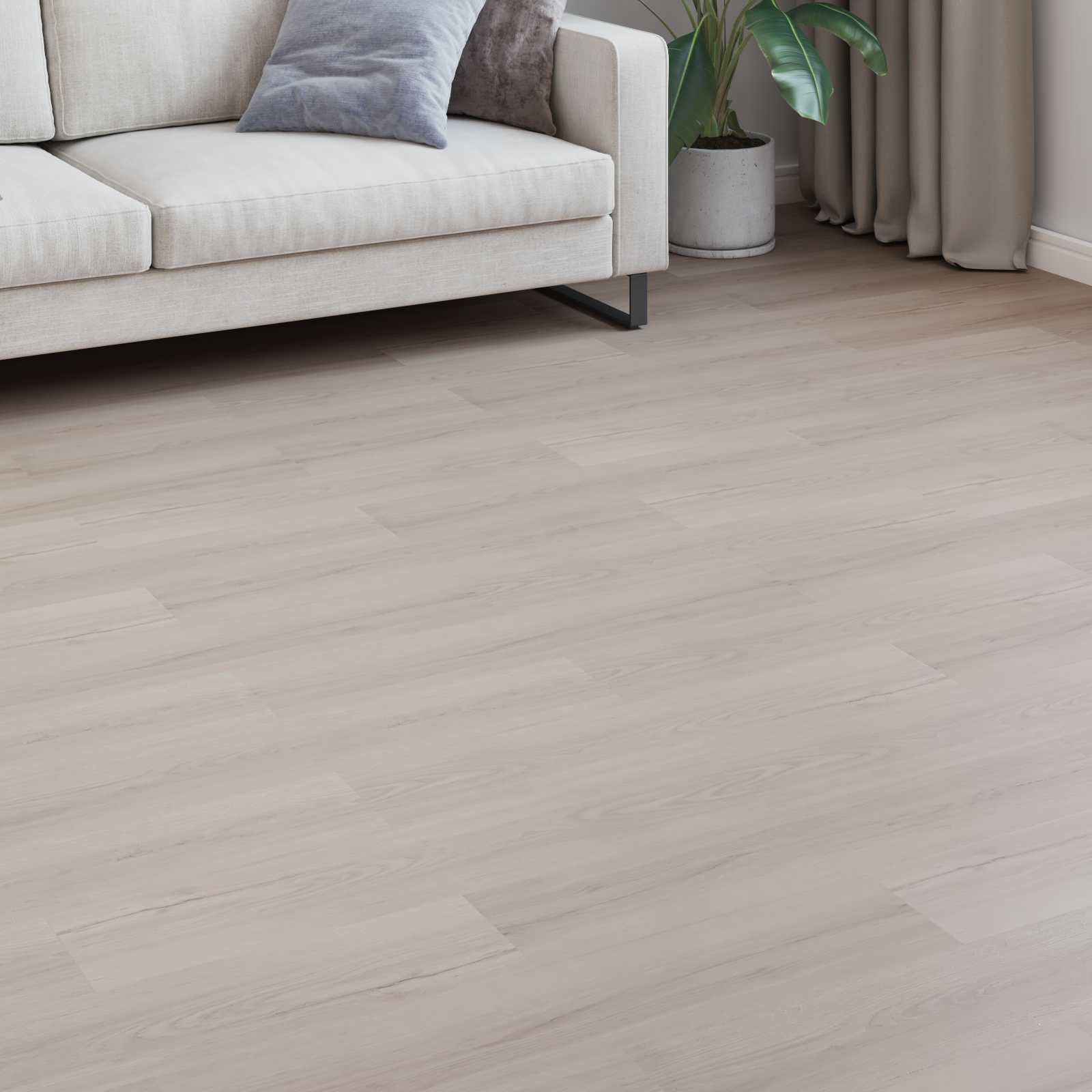 vidaXL Pardoseală Laminată 15 pcs Albastru deschis 101 x 20 x 0,8 cm