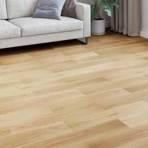 Laminatne talne obloge 15 pcs Svetel javor 101 x 20 x 0,8 cm