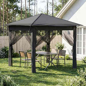 Paviljon s 4 bočnimi stenami 2,6 x 2,6 m