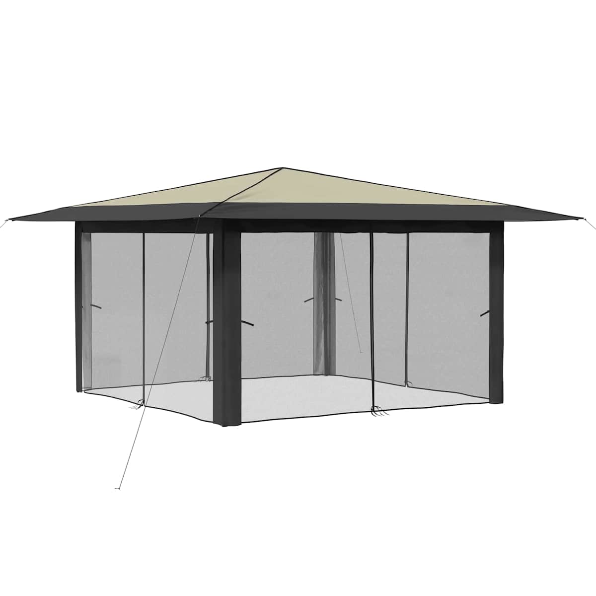 Gazebo med 4 Sider 4 x 4 m - Billede 3