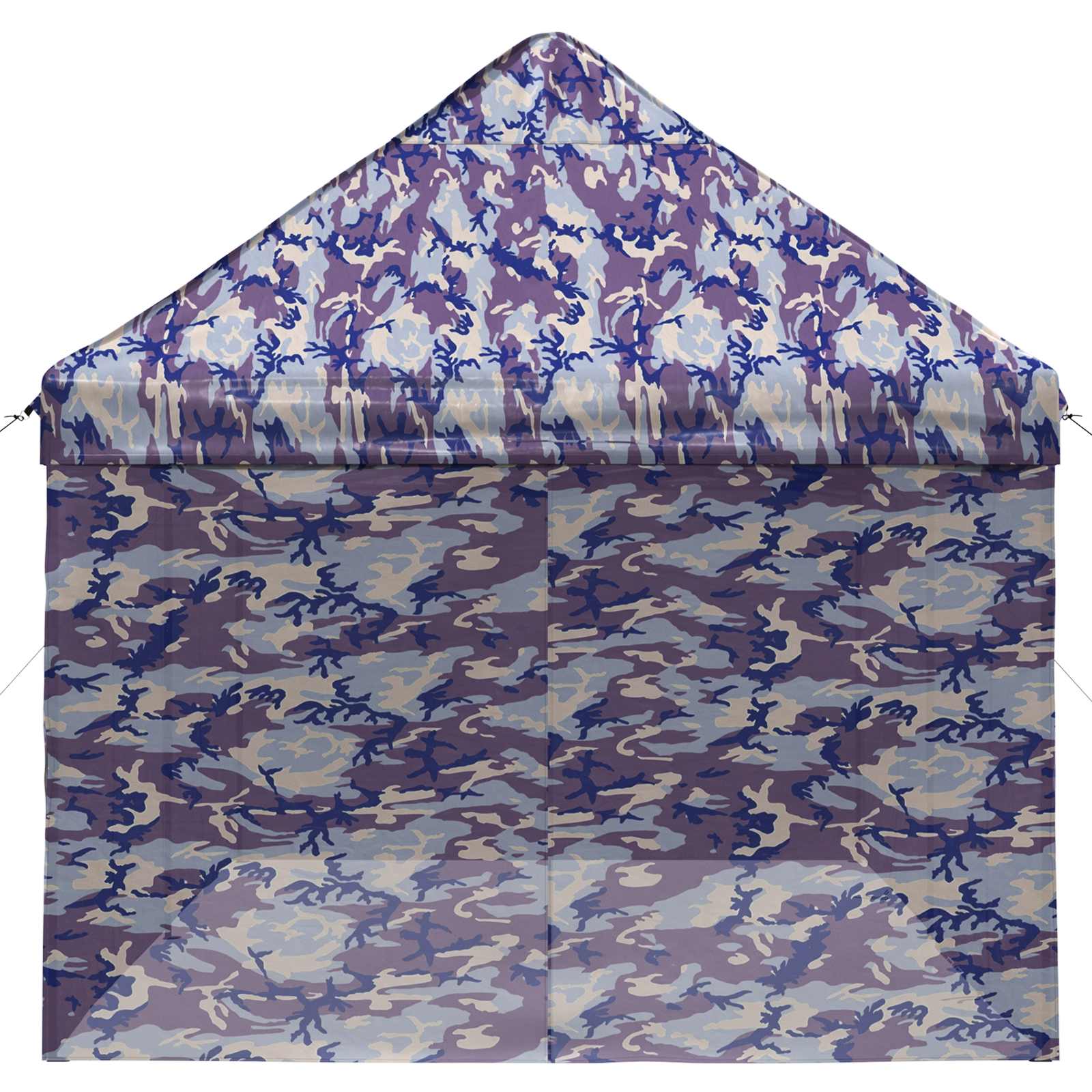 Pop-up Gazebo met 4 Zijwanden 3 x 6 m Blauw Camouflage image 5