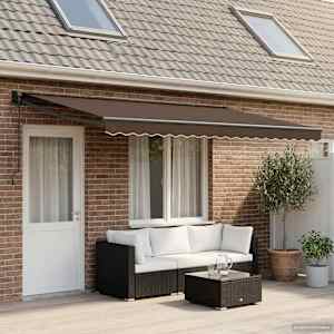 Nadomestno platno za tendo Taupe 4,5 × 3 m Poliester