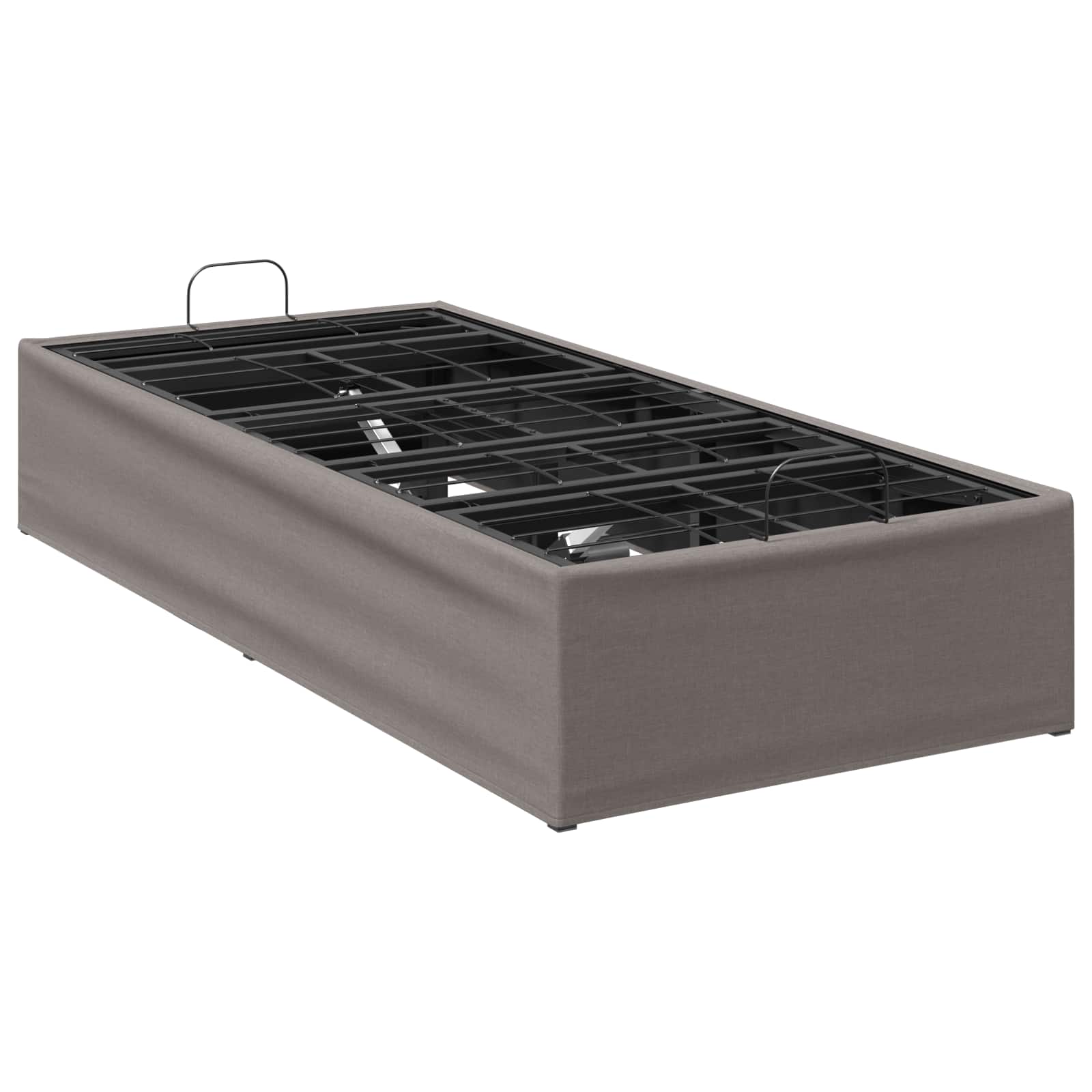 Električna nastavljiva postelja Taupe 200 x 70 x 33,5 cm Jeklo