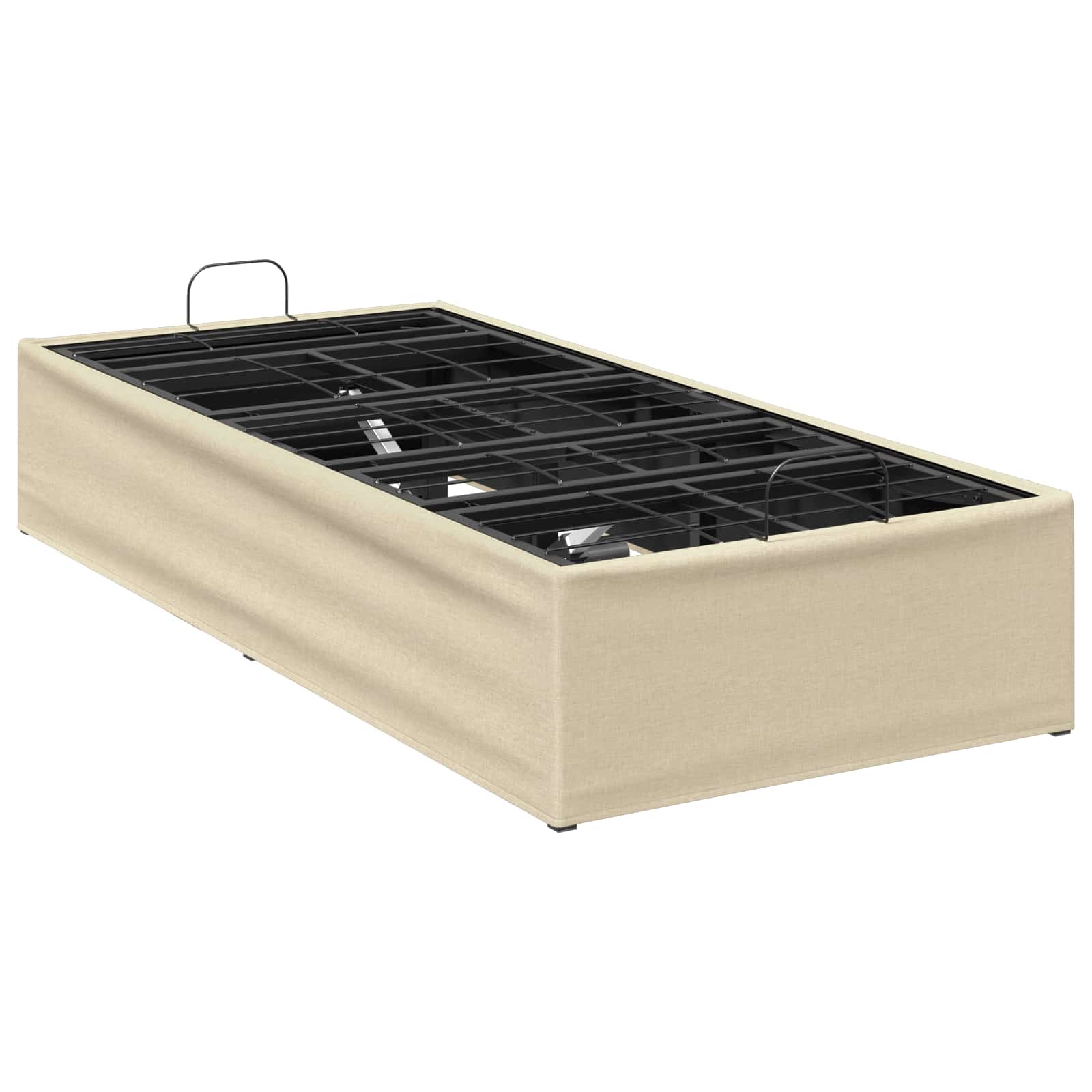 Električna nastavljiva postelja Krem 200 x 70 x 33,5 cm Jeklo