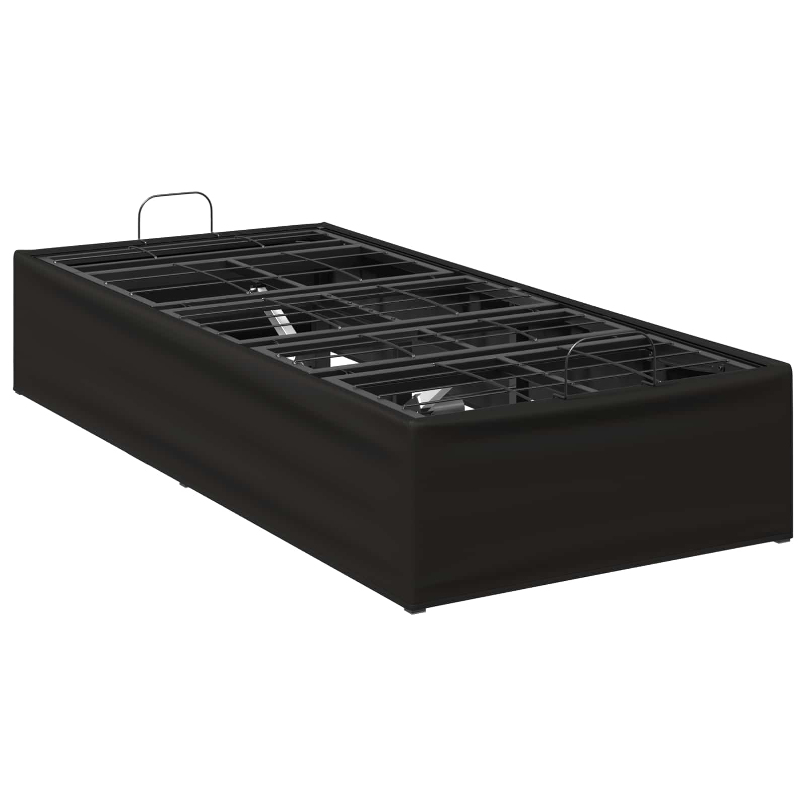 Električna nastavljiva postelja Črna 200 x 80 x 33,5 cm Jeklo