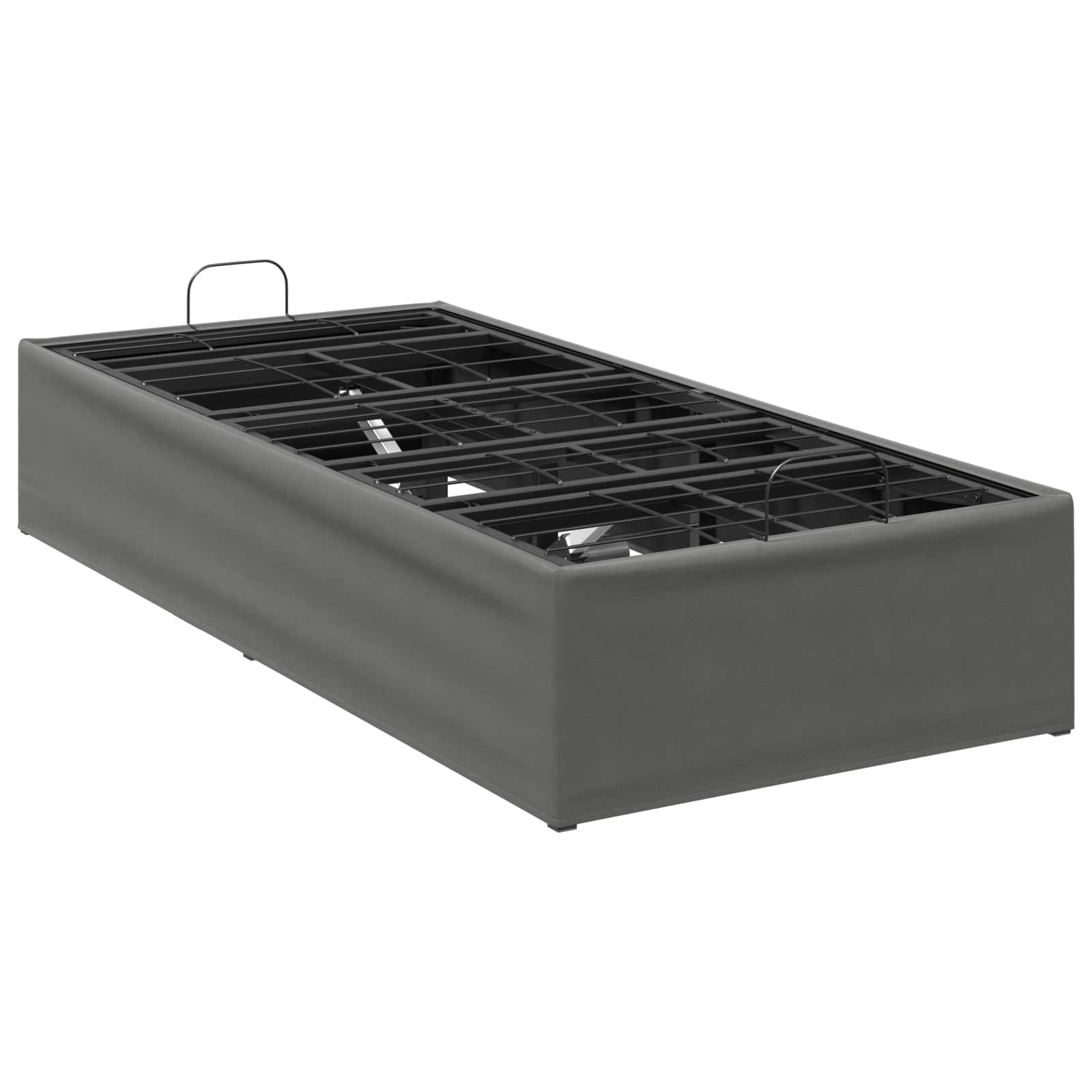 Električna nastavljiva postelja Temno siva 200 x 90 x 33,5 cm