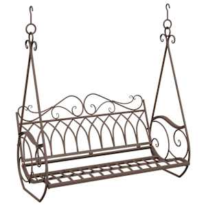 vidaXL Kiikpink Teras 112 x 60 x 126,5 cm Antiikpruun