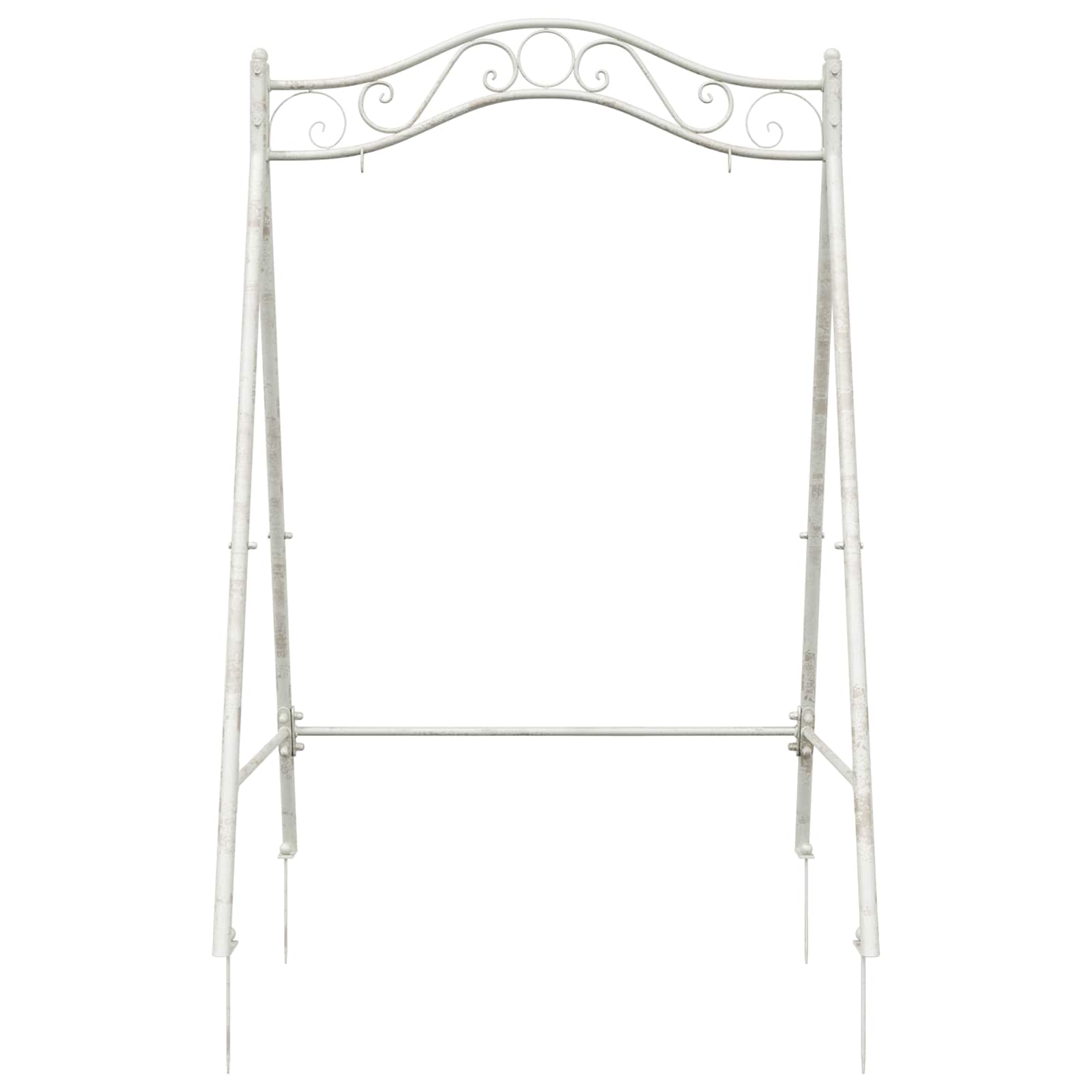 Swing Frame Antiek wit 113 x 121,5 x 168 cm Staal image 3