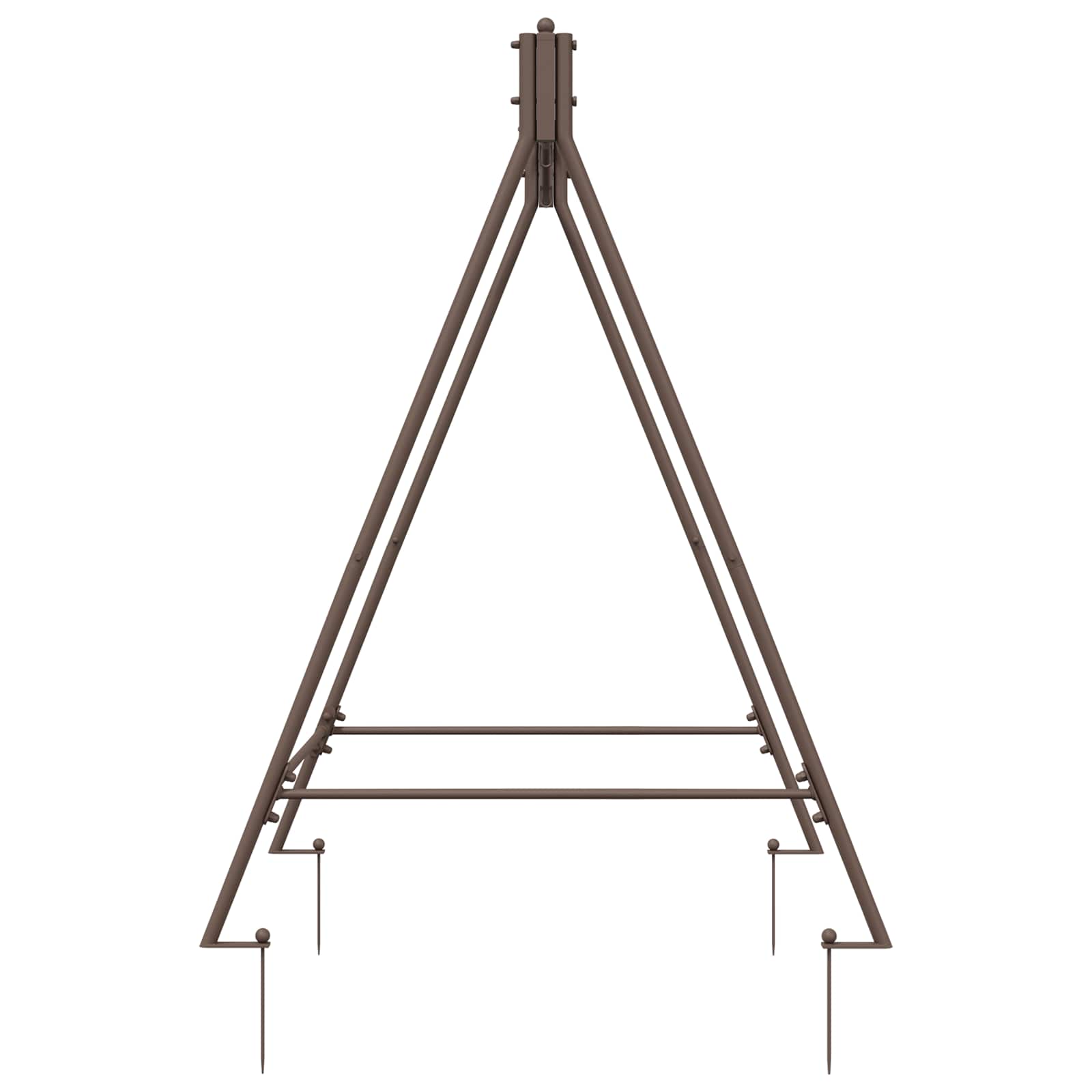 Swing Frame Antiek Bruin 113 x 121,5 x 168 cm Staal image 4