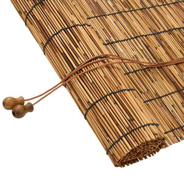 vidaXL Rulookardin Pruun 60 x 160 cm Pilliroog