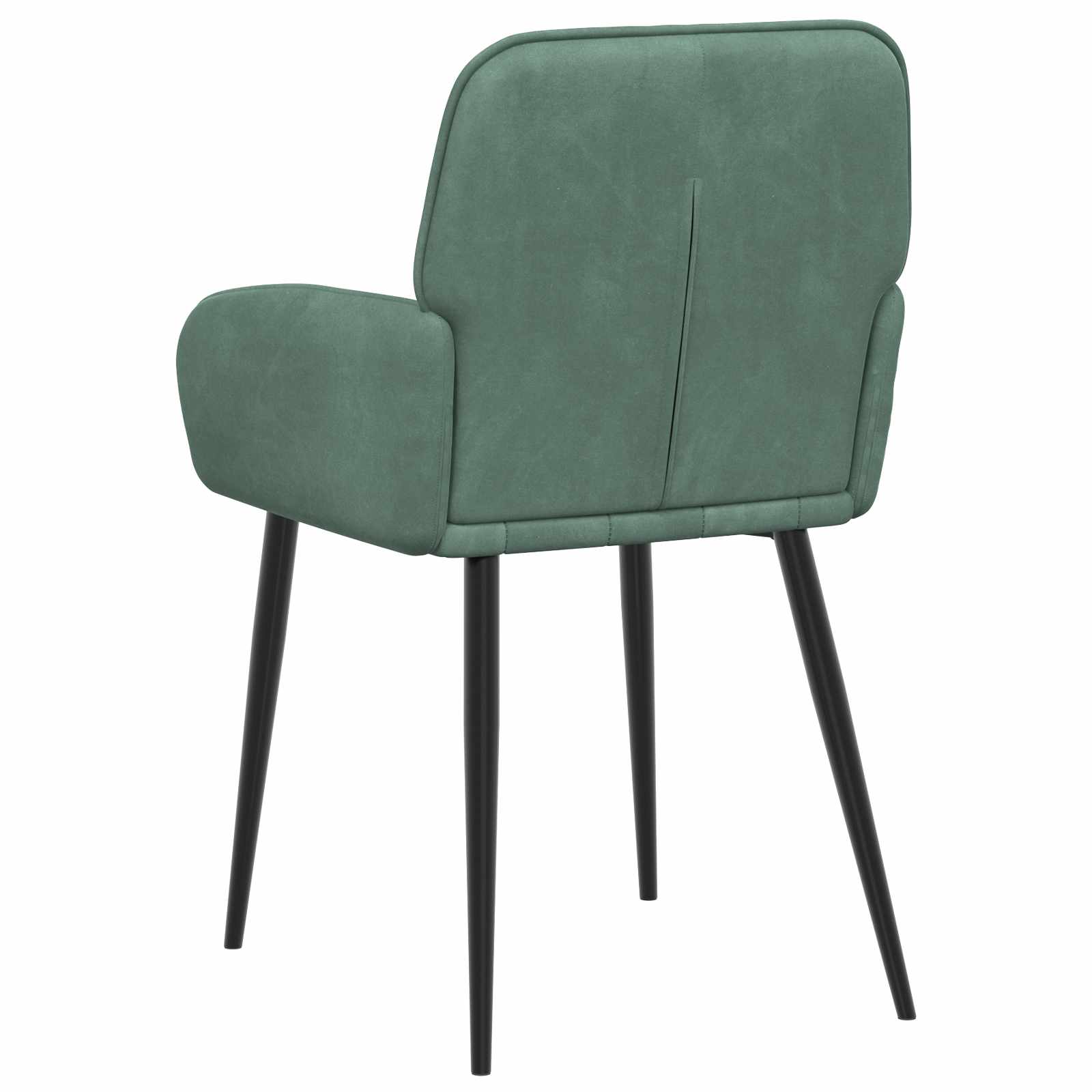 Jedilni stoli 2 pcs Žamet Morsko zelena 56,5 x 50 x 86 cm - slika 5