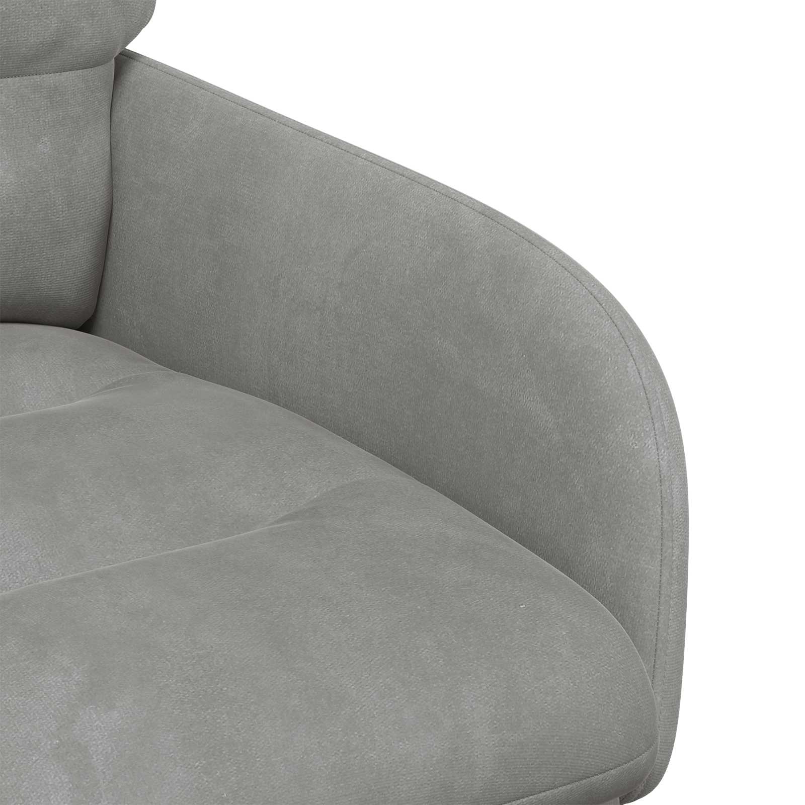 Jedilni stoli 2 pcs Žamet Svetlo siva 59 x 59,5 x 90 cm - slika 6