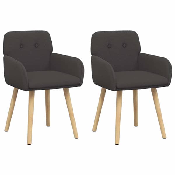 vidaXL S&ouml;&ouml;gitoa Toolid 2 tk Boucl&eacute; Tumehall 59 x 57 x 85 cm