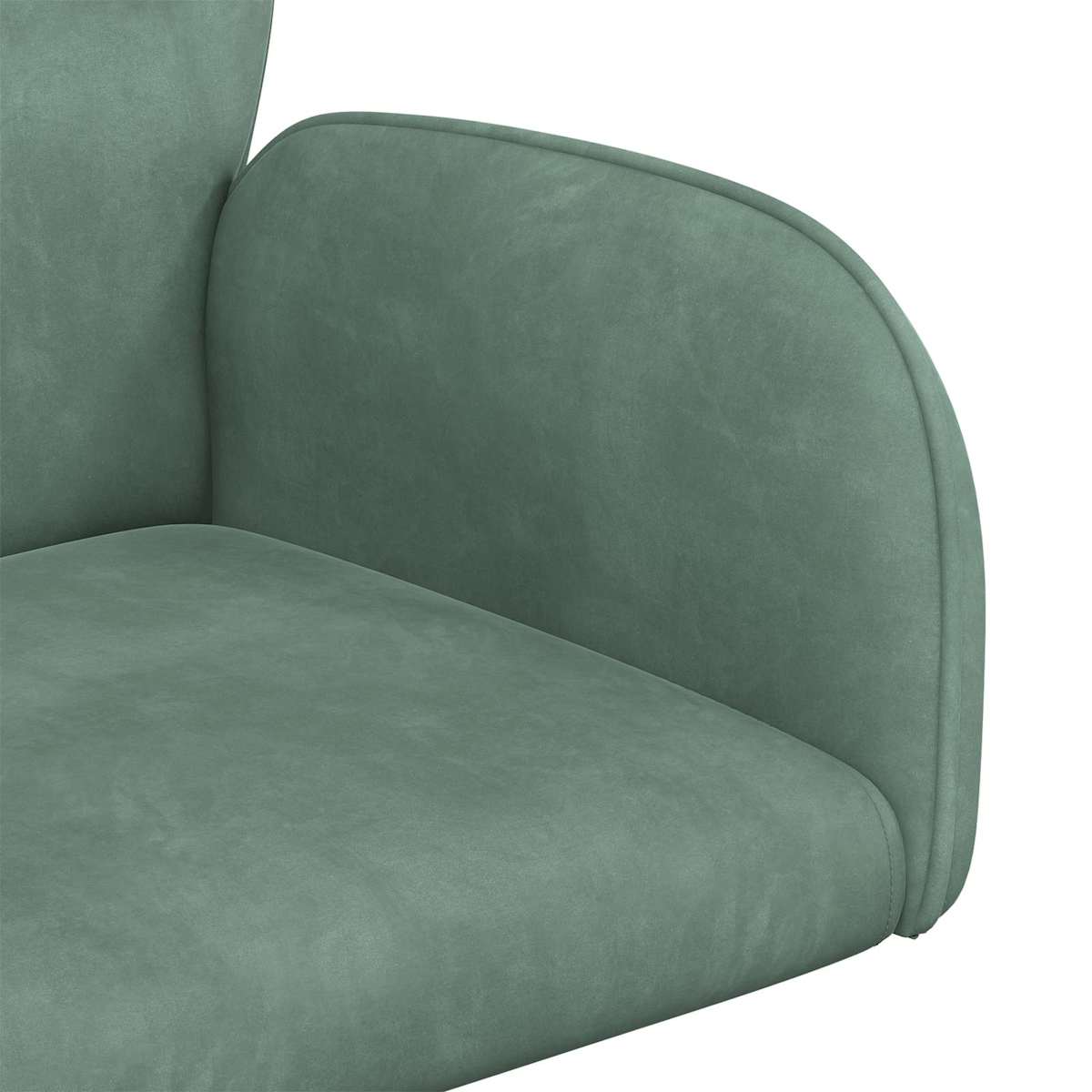 Svingbar skrivebordsstol Fløjl 54 x 55 x 90 cm - Billede 6