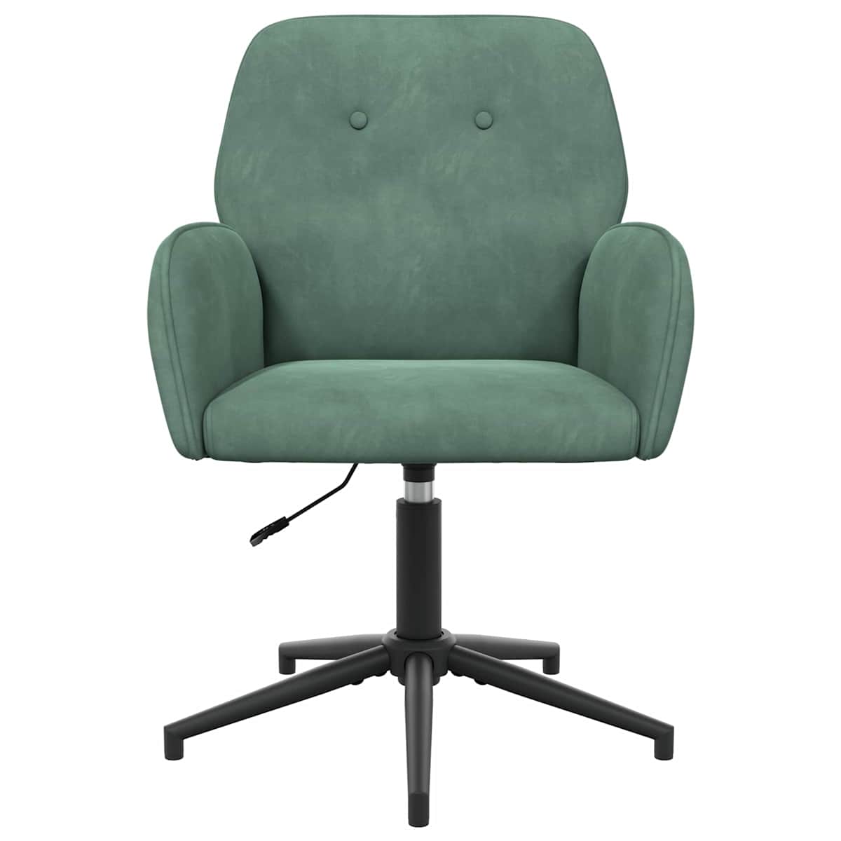 Svingbar skrivebordsstol Fløjl 54 x 55 x 90 cm - Billede 3