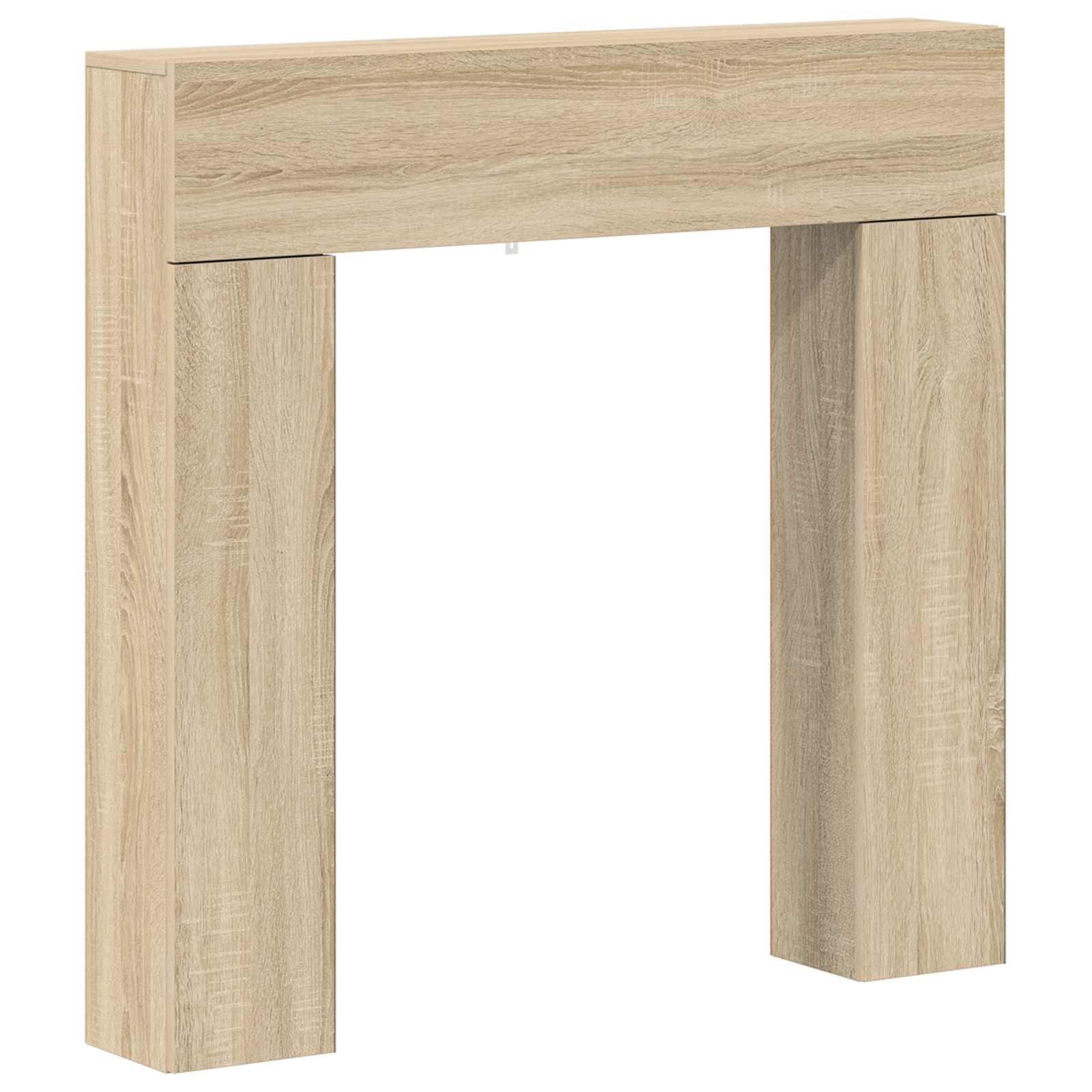 Haardomlijsting Sonoma 102 x 18 x 100,5 cm Bewerkt hout image 2