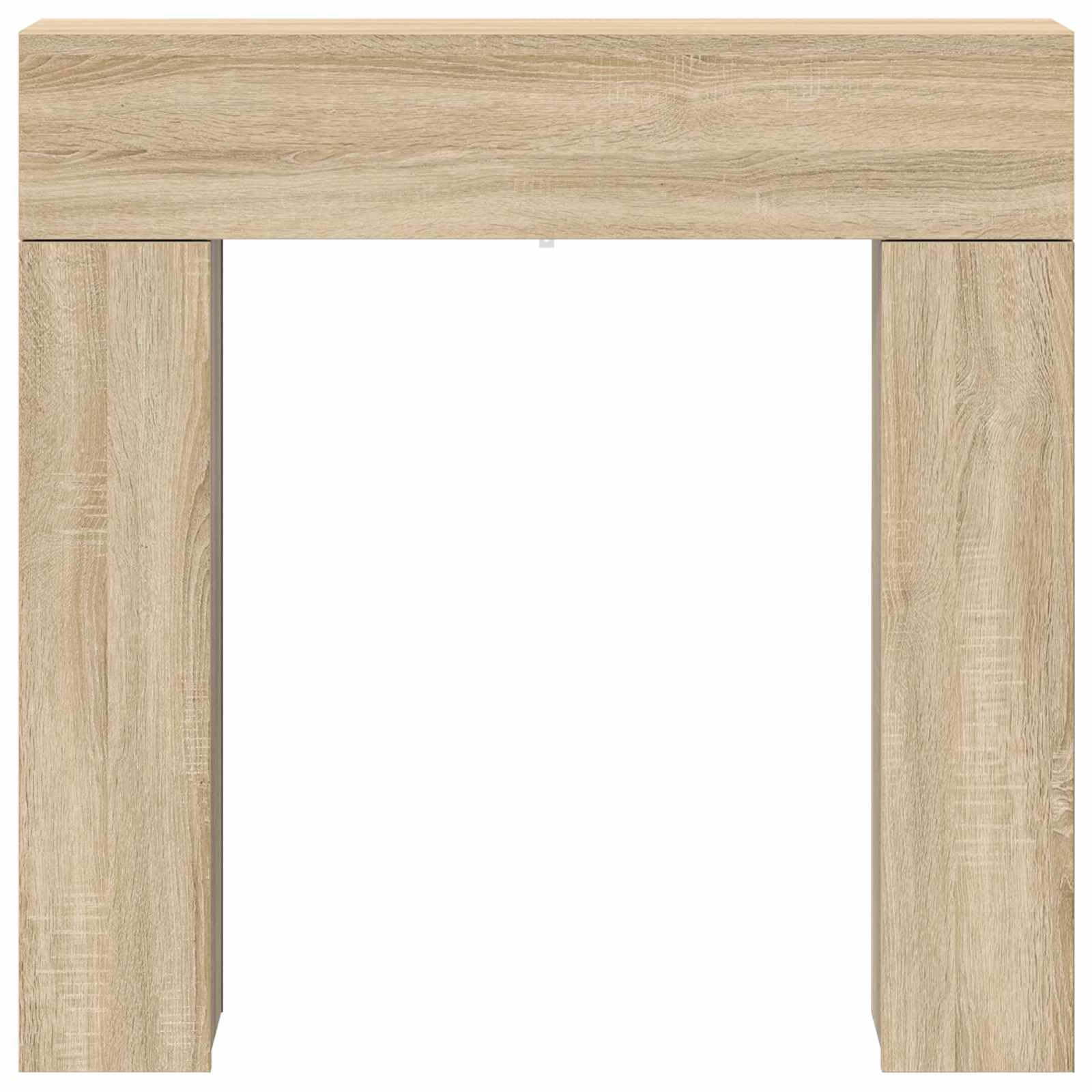 Haardomlijsting Sonoma 102 x 18 x 100,5 cm Bewerkt hout image 6