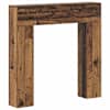 vidaXL Kamina raam Vana puit 102 x 18 x 100,5 cm Tehispuit