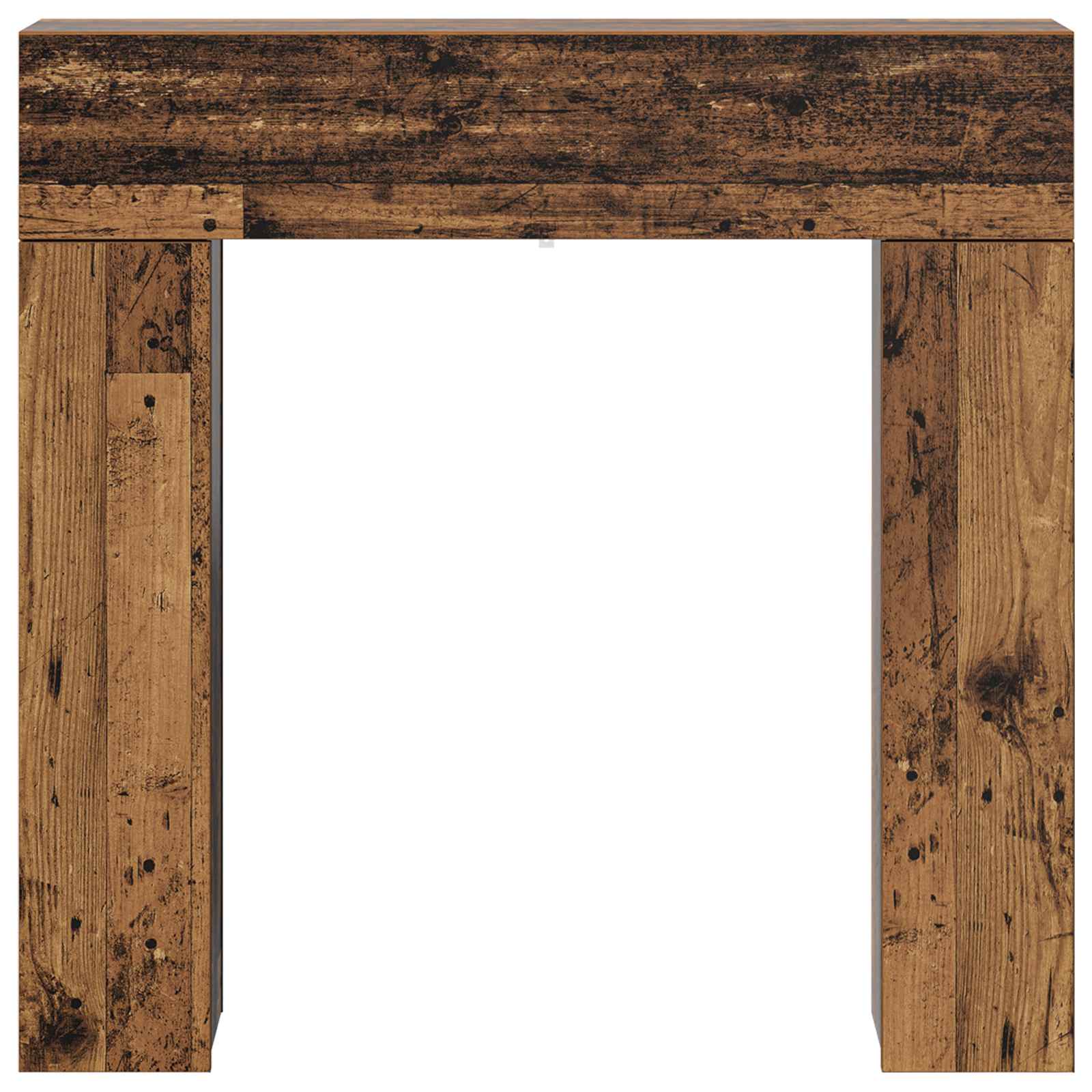 Haardomlijsting Oud hout 102 x 18 x 100,5 cm Bewerkt hout image 6