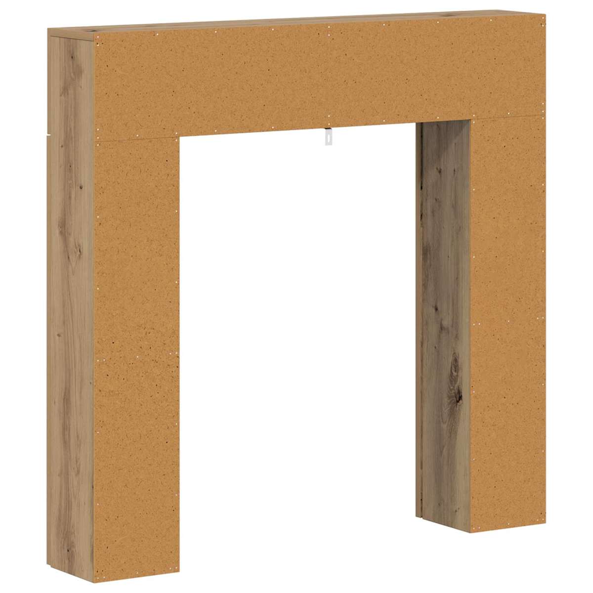 Pejseramme 102 x 18 x 100,5 cm Konstrueret træ - Billede 8