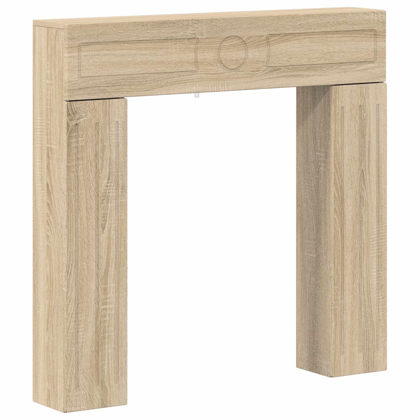 Haardomlijsting Sonoma 102 x 18 x 100,5 cm Bewerkt hout image 2