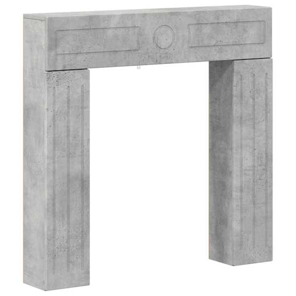 vidaXL Kamina raam Betoonhall 102 x 18 x 100,5 cm Tehispuit