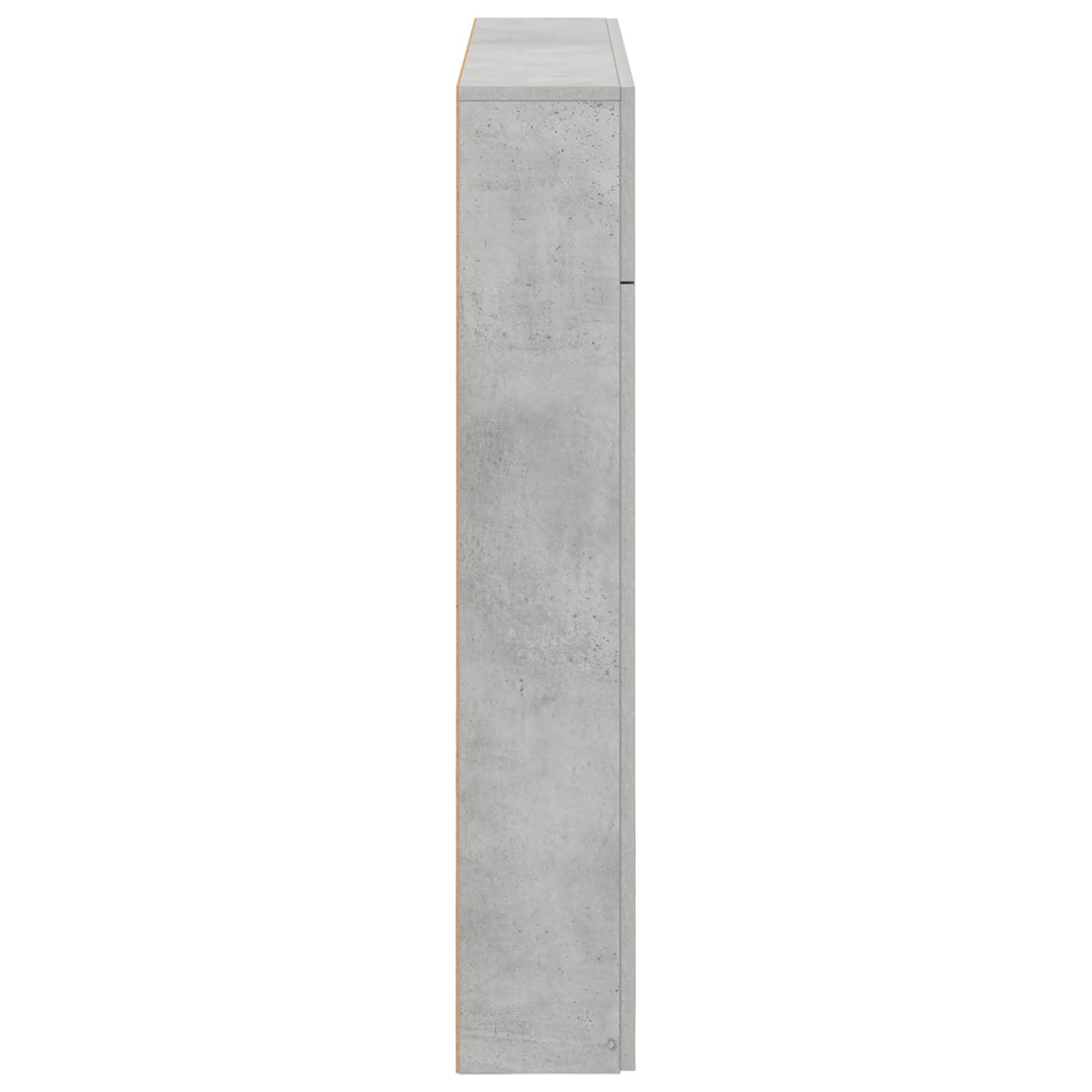 Haardomlijsting Betongrijs 102 x 18 x 100,5 cm Bewerkt hout image 7