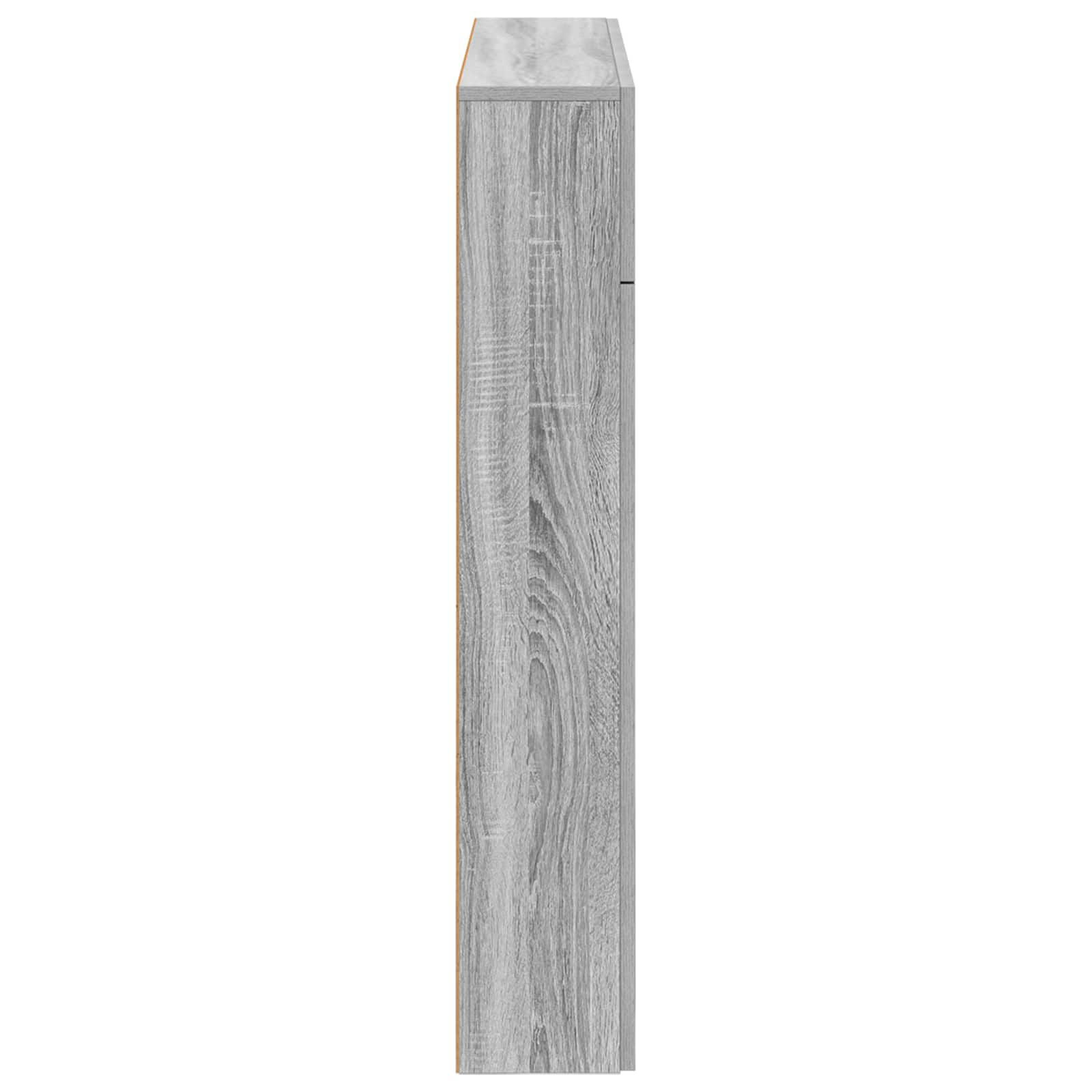 Haardomlijsting Grijs Sonoma 102 x 18 x 100,5 cm Bewerkt hout image 7