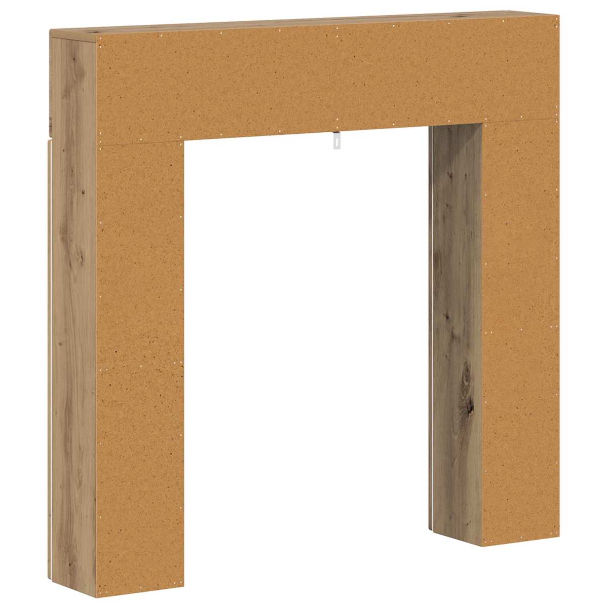 Pejseramme 102 x 18 x 100,5 cm Konstrueret træ - Billede 8