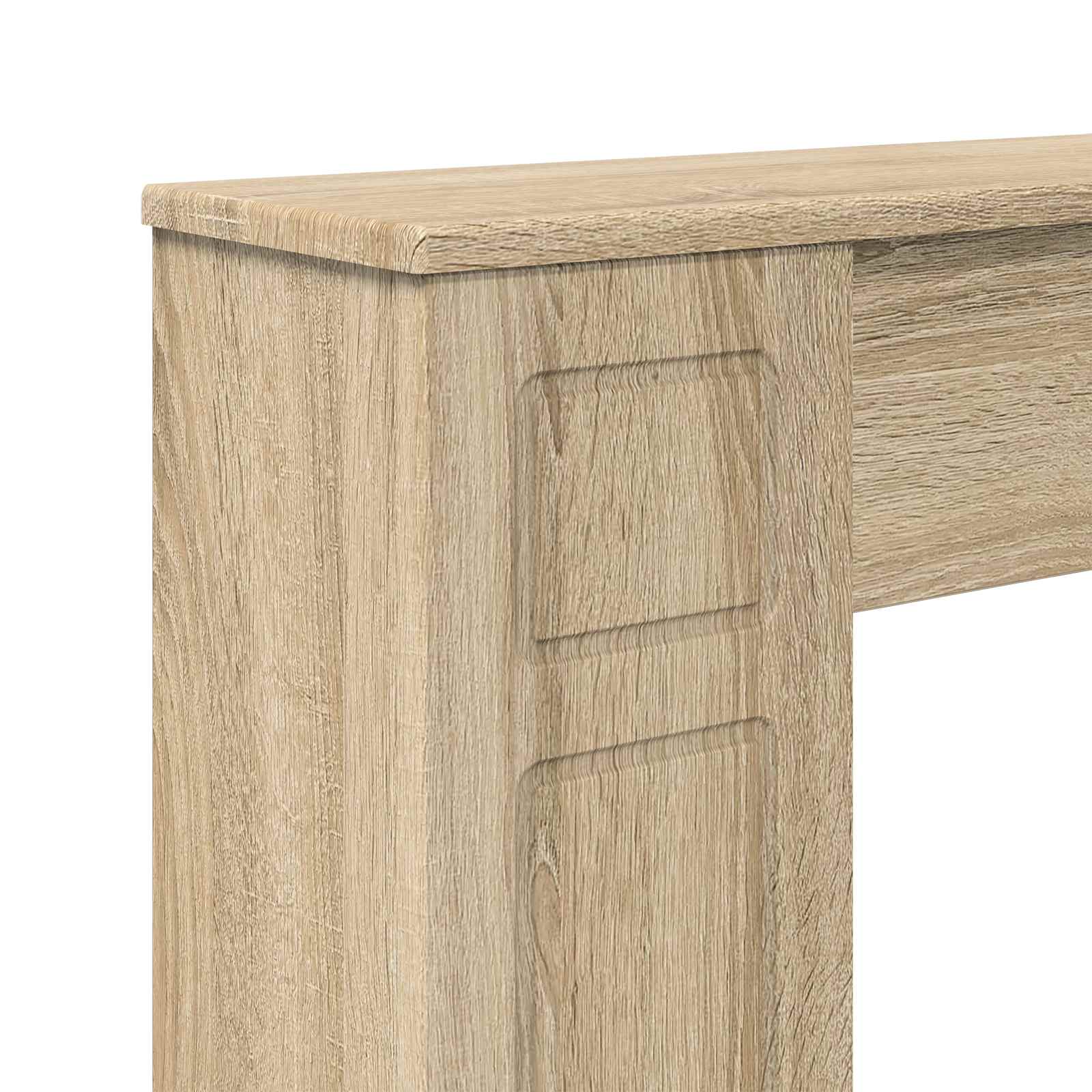 Haardomlijsting Sonoma 100 x 20 x 100 cm Bewerkt hout image 7