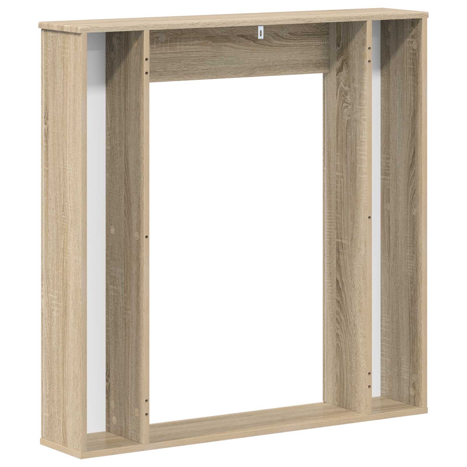 Haardomlijsting Sonoma 100 x 20 x 100 cm Bewerkt hout image 6